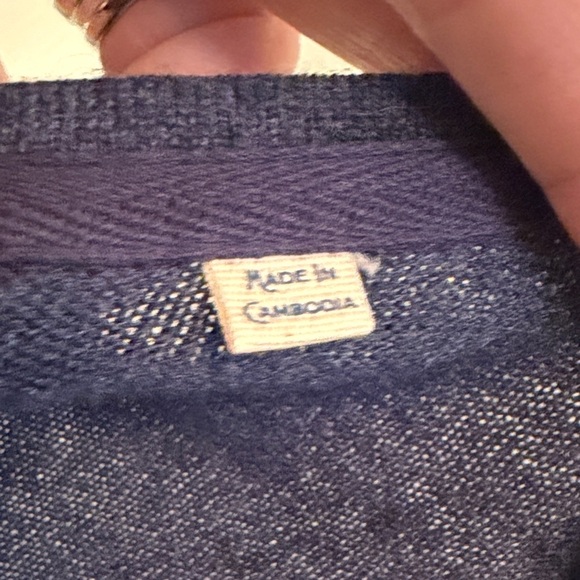 Fat Face Women's Navy Crew Neck Sweater - Picture 3 of 10